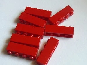 Lego 8 rote Steine / 8 red bricks 1 x 4 - Bild 1 von 1