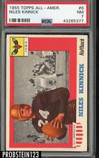 New listing
1955 Topps All-American Football #6 Niles Kinnick Iowa RC Rookie PSA 7 NM
