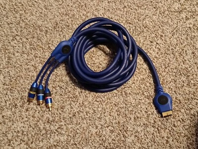 Monster Cable 10ft Sony PlayStation 1 & 2 PS1 PS2 A/V Audio Video Cable - Image 1 of 3