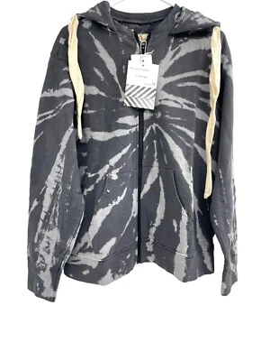 Sudadera Free People Sandrine Rose Talla XS Tie Dye Cremallera Completa Sudadera con Capucha Chaqueta  Foto 1 de 4