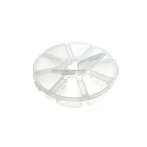 Round Plastic Storage Container - 8 Compartments - TL070 - Picture 1 of 2