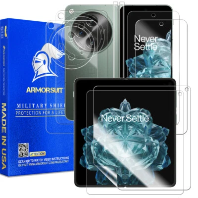 [2+ 2 Pack] ArmorSuit Militaryshield OnePlus Open All Versions Screen Protector - Image 1 of 4