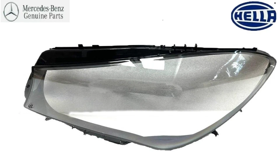 Оригинальный объектив для левой фары Mercedes W117 CLA200 CLA250 CLA45 AMG 16-20 - Изображение 1 из 4