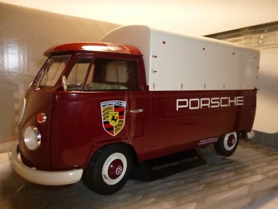 VW T1 PICK UP PORSCHE SERVICE 1950 SOLIDO 1/18 - Photo 1/4