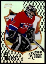 1996-97 Summit FOIL RC SILVER Jose Theodore Montreal Canadiens #182