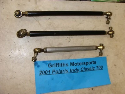 2001 POLARIS INDY 经典 700 升/C 层杆 转向杆 球节 领带套装 — 第 1/4 张图片