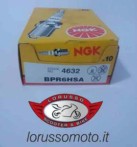 KIT 10 CANDELE NGK BPR6HSA HONDA SH 50-HONDA VISION 50 - Foto 1 di 1