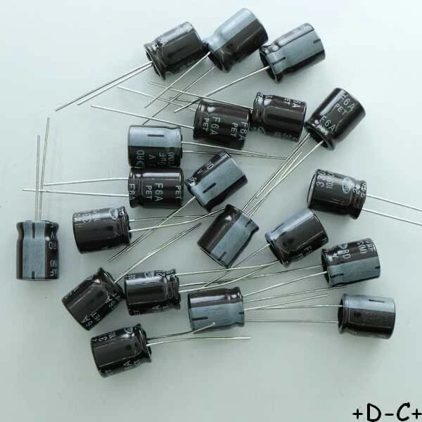 Condensateur 470uF 16V electrolytique 11.5x8mm pas3.5 105° RD Samwha (lot de 20) - Photo 1/1