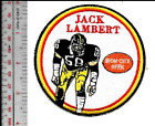 Patch promotionnel bière football Pittsburgh Steelers Jack Lambert & Iron City bière NFL