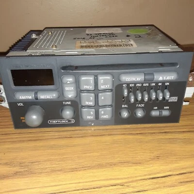 1994-2003 Pontiac AM FM CD-плеер радио стерео эквалайзер б/у Core #2 D4 - Изображение 1 из 4