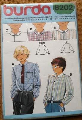 SHIRTS for BOYS and YOUTHS by Burda - Image 1 of 3