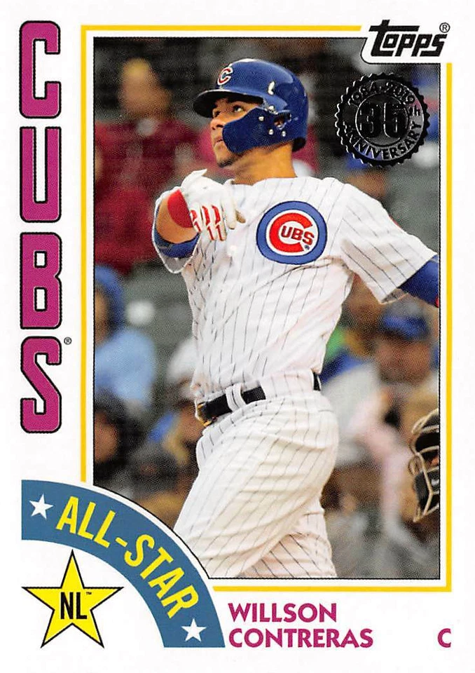 2019 TOPPS SERIES 2 - 1984 TOPPS ALL-STAR - WILLSON CONTRERAS - Image 1 of 1