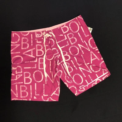 🌺 NEW BILLABONG GIRLS BOARD SHORTS PINK WAIST 32" WOMEN’S SIZE 5 SUPER CUTE! - Image 1 of 4