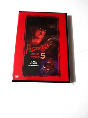 DVD "PESADILLA EN ELM STREET 5 THE DREAM CHILD" COMO NUEVO STEPHEN HOPKINS ROBER - Imagen 1 de 2