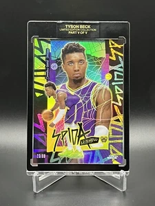 Donovan Mitchell x Tyson Beck 2020 RAINBOW FOIL SPIDA VARIATION 23/99 - Picture 1 of 3