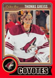 Thomas Greiss 2014-15 O-Pee-Chee rojo #216 - Imagen 1 de 2