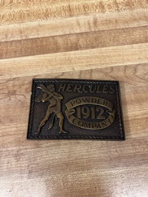 Hercules Powder Company 1912 - Special Edition Belt Buckle - Made in USA - Image 1 of 3