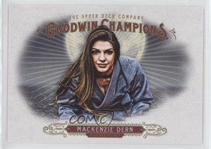 2018 Upper Deck Goodwin Champions Horizontal Blank Back Mackenzie Dern Rookie RC