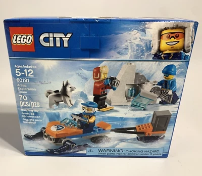 Lego City Arctic Exploration Team 60191 Building Kit 70 Pcs Retired Set Playset - Image 1 of 4