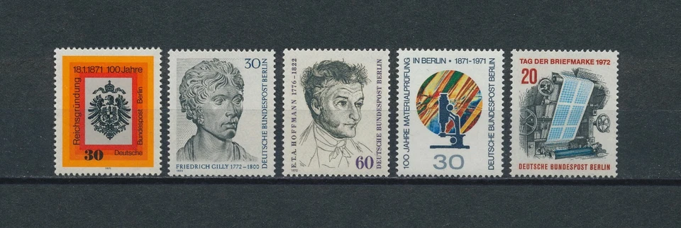Germany  Berlin   Lot A MNH, 1971-2 - Image 1 of 1