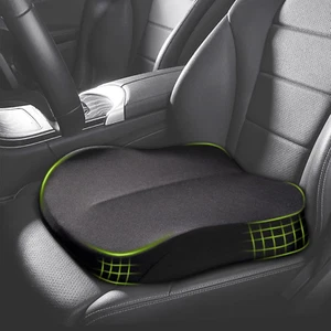 Car Seat Cushion for Adult, Car Booster Seat Pad for Short Drivers with Memory F - Picture 1 of 12