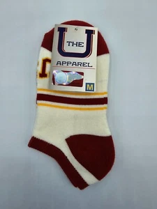 NEW W/Tags USC Trojans White Unisex Ankle Socks Size Medium MSRP $7.95 - Picture 1 of 2