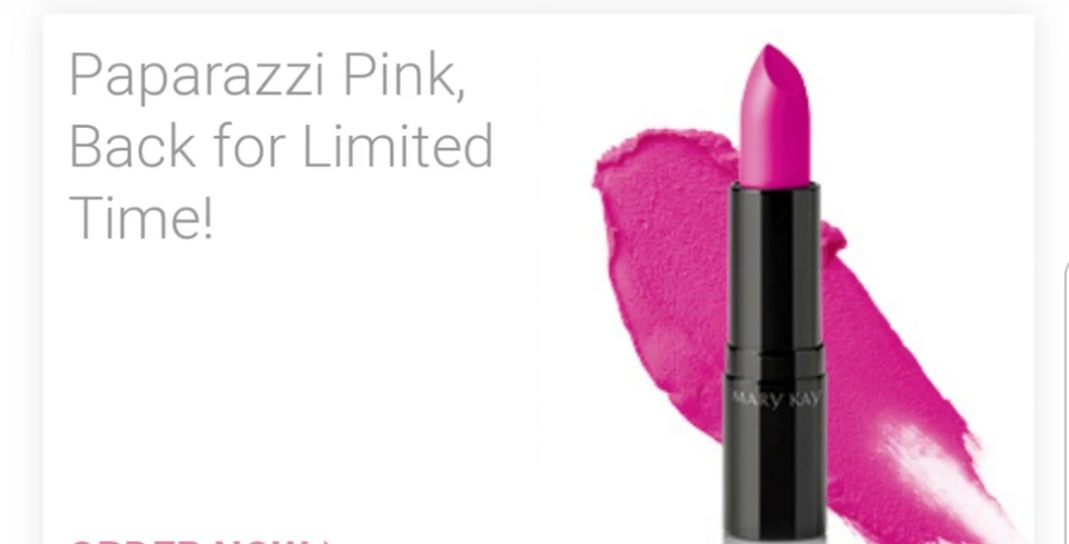 Lápices labiales rosa paparazzi Marykay Foto 1 de 1