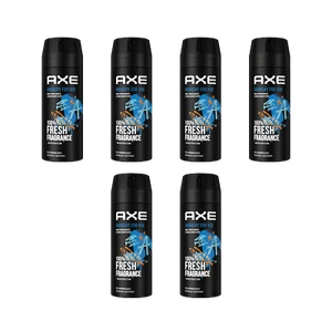 Deo Axe Anarchy for him 6x 150ml Deospray Deodorant Bodyspray ohne Aluminium Men - Bild 1 von 1