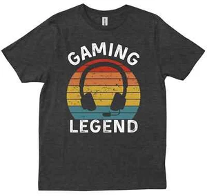 Gaming Legend PC Gamer Video Games Boys Teens Kids Birthday Gift New T-shirt - Picture 1 of 8