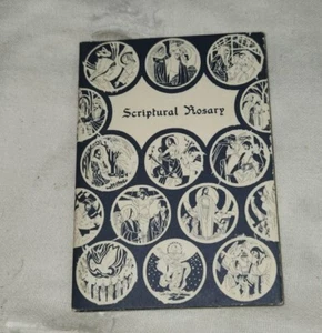 Mini Scriptural Rosary Hardback Book Christianica 1989 Modern Version Of Prayer - Picture 1 of 4