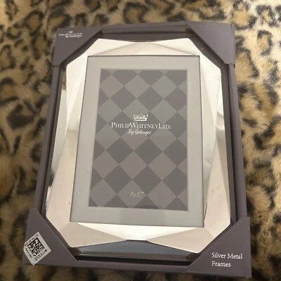 飞利浦·怀特尼银色金属 4X6 相框 😃😃 — 第 1/2 张图片