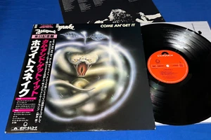 WHITESNAKE~COME AN' GET IT Japan 1st Press Obi Insert Immaculate Top Shelf NM - Picture 1 of 13