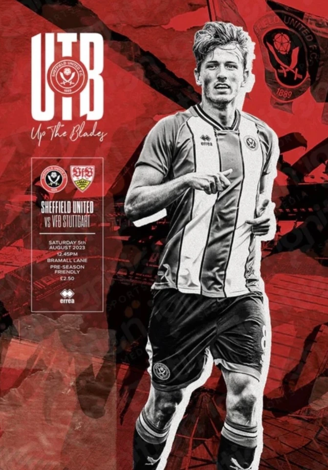 Sheffield United v Vfb Stuttgart 23/24 programme - Image 1 of 1