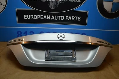 12-16 W218 MERCEDES BENZ CLS63 AMG CLS550 CLS400 TRUNK LID PANEL SHELL SILVER - Image 1 of 4