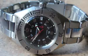 Orologio da polso Vostok komandirskie meccanico automatico 24 ore 650538 - Foto 1 di 13