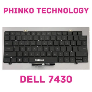 NEW Keyboard Dell Latitude 7420 7430 7520 7530 5420 5421 5430 5431 5440 Backlit - Picture 1 of 2