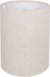 Tall Drum Lamp Shade Table Lamps Floor Cloth Lampshade 10" Top X Bottom 13" High - Picture 1 of 1