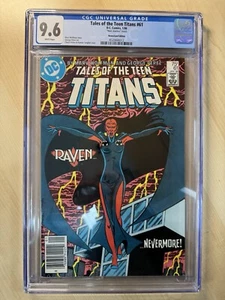 Tales of the Teen Titans #61 CGC 9.6, Mark Jewelers 💎 Rare High-Grade Insert - Picture 1 of 2