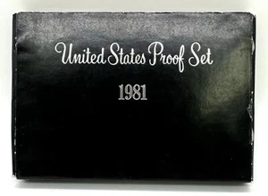 Serie 1981-S Stati Uniti Mint Set Completo Proof OGP Vetrina Pieghevole - Foto 1 di 3