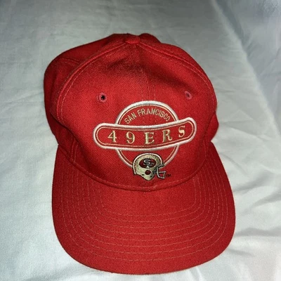 Vintage San Francisco 49ers Hat Cap Snapback Red Sports Specialities Logo Mens - Image 1 of 4