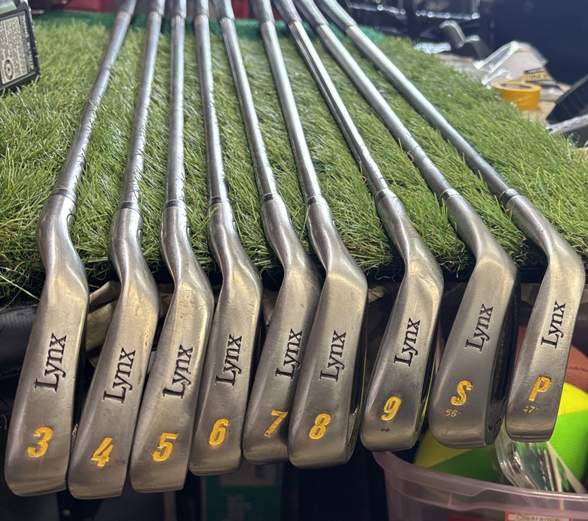 レフティ 希少 1番 ロングアイアン リンクス・Lynx U.S.A MODEL Men's Irons | Lynx Golf USA