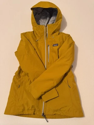 Новый M Patagonia женщин изолированный порошок город лыж сноуборда куртка космическое золото  - Изображение 1 из 4