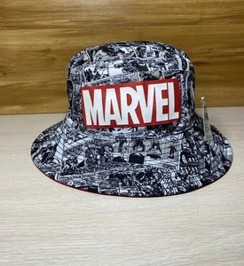 NWT Universal Studios Marvel Comic Bucket Hat - Picture 1 of 8