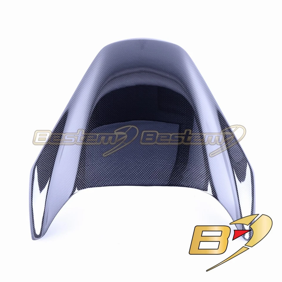 Cubierta de capó de asiento de fibra de carbono Ducati Monster 620 800 900 1000 S2R S4R 1993-2008 Foto 1 de 4