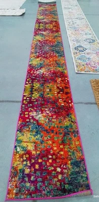 Alfombra FUCSIA/ORO 2'-2" x 20'-0" defecto, precio reducido 1172783793 MAD425D-220 Foto 1 de 4