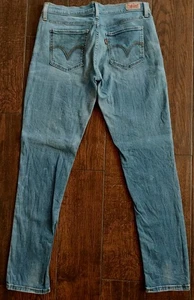 Levis Jeans Denim Blau Damen Größe 11M 30x32 Skinny 524 Too Superlow Kleidung - Bild 1 von 9