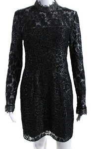 Rachel Zoe Womens Metallic Hunter Dress Gold Size 10 11490068 - Picture 1 of 7