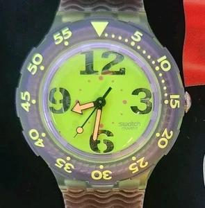 Reloj Swatch Scuba 200 SPRAY UP SDN103 Nuevo Antiguo Stock - Imagen 1 de 6