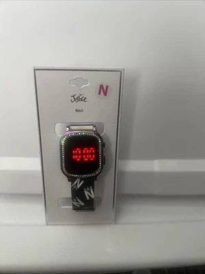 Reloj LCD Justice INITIAL “N” niños nuevo con etiquetas Foto 1 de 2