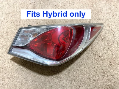2011-2015 Hyundai Sonata Hybrid Passenger Right Outer Side Tail Light Taillight - Image 1 of 4
